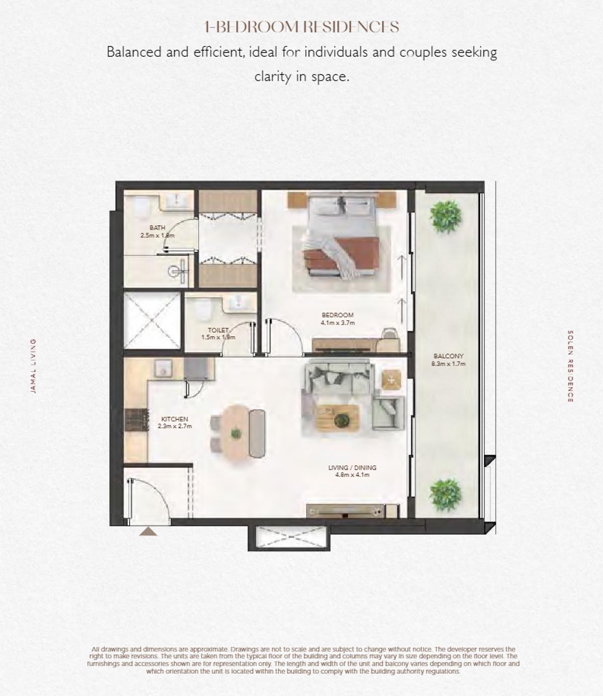 1 Bedroom